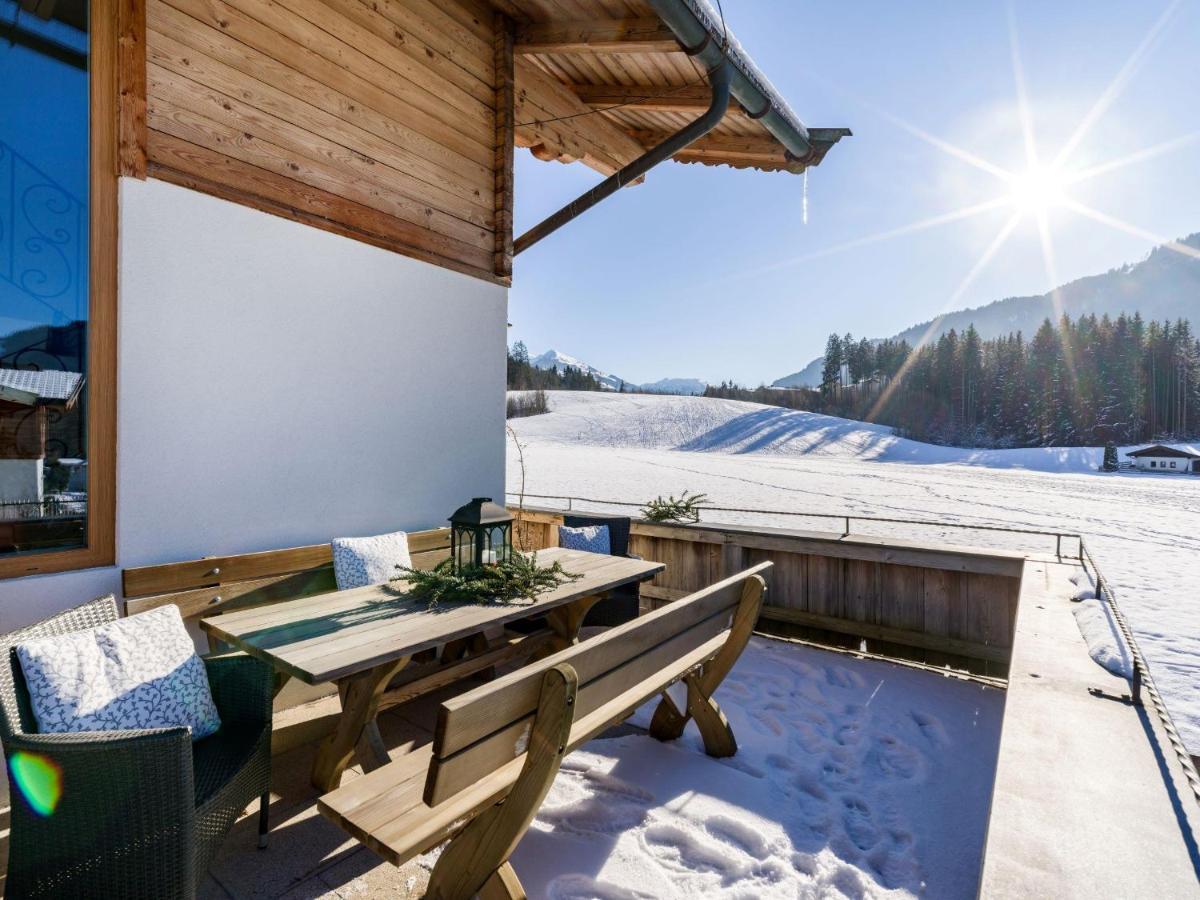 Hotel Haus Am Feld Kitzbühel Esterno foto
