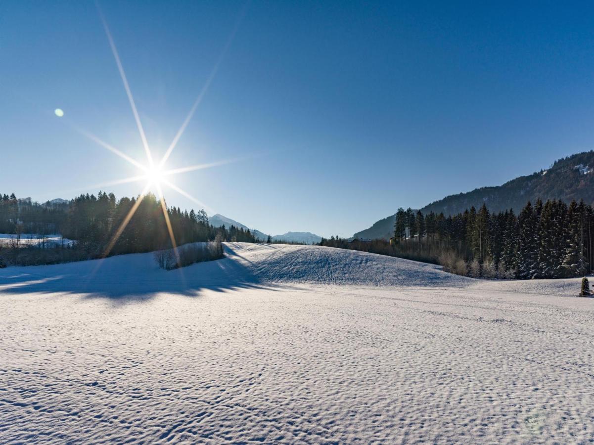 Hotel Haus Am Feld Kitzbühel Esterno foto